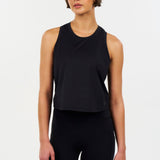 ALRN CROP MESH SINGLET