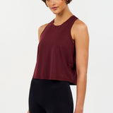 ALRN CROP MESH SINGLET