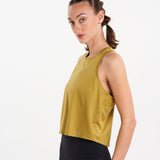 ALRN CROP MESH SINGLET