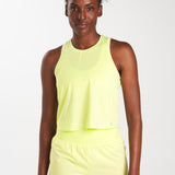 ALRN CROP MESH SINGLET