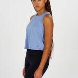 ALRN CROP MESH SINGLET