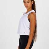 ALRN CROP MESH SINGLET