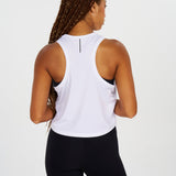 ALRN CROP MESH SINGLET