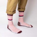 Mid-Stripe Crew Sock