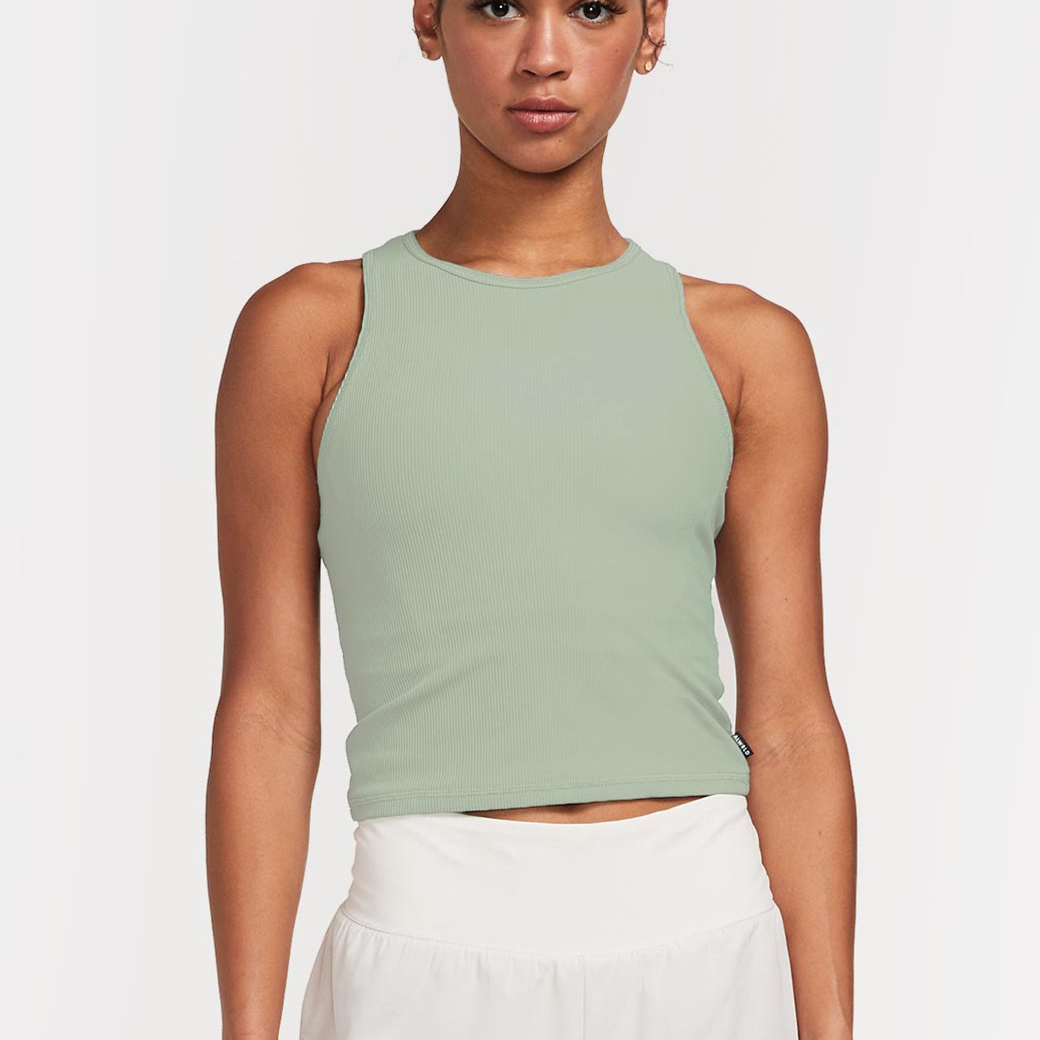 ALRN RIB CROP TANK